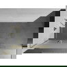 Mexen Kioto+ L douchewand met plank Walk-in 80 x 200 cm, ijs, goud - 800-080-123-50-30