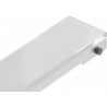 Mexen Flat MGW-Abdeckung für Linienentwässerung 60 cm, weißes Glas - 1027060