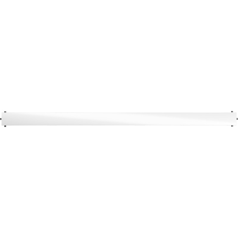 Mexen Flat MGW maskownica do odpływu liniowego 100 cm, białe szkło - 1027100