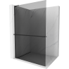 Mexen Kioto+ L Duschwand mit Regal Walk-in 70 x 200 cm, grafit, schwarz - 800-070-123-70-40
