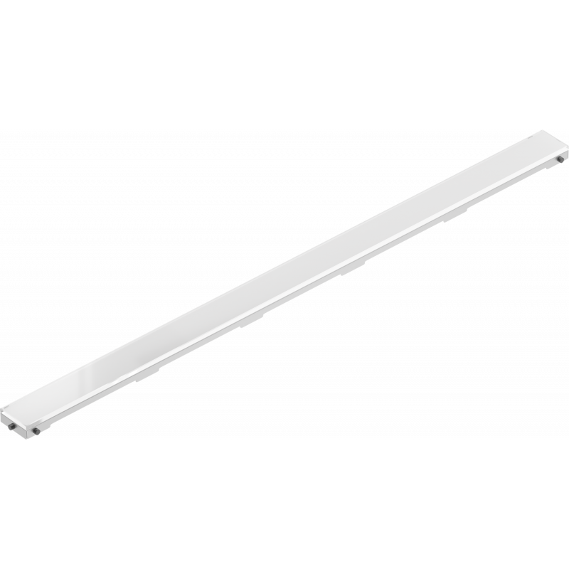 Mexen Flat MGW afdekking voor lijngoot 100 cm, wit glas - 1027100