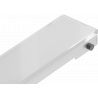 Mexen Flat MGW cover for linear drain 100 cm, white glass - 1027100