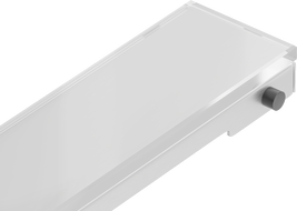 Mexen Flat MGW cache pour drain linéaire 100 cm, verre blanc - 1027100