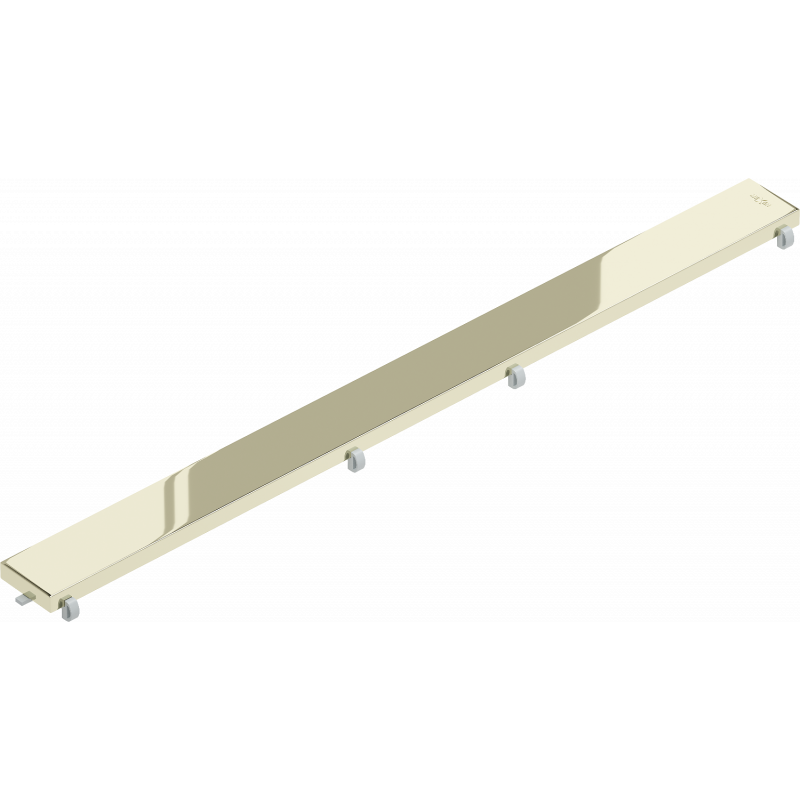 Mexen Flat M13 afdekplaat 2-in-1 voor lineaire afvoer 60 cm, goud - 1519060