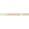 Mexen Flat M13 Abdeckung 2-in-1 für Linienablauf 70 cm, Gold - 1519070