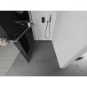 Mexen Kioto+ L dušiseina Walk-in riiuliga 90 x 200 cm, grafiit, harjatud gun gray - 800-090-123-66-40