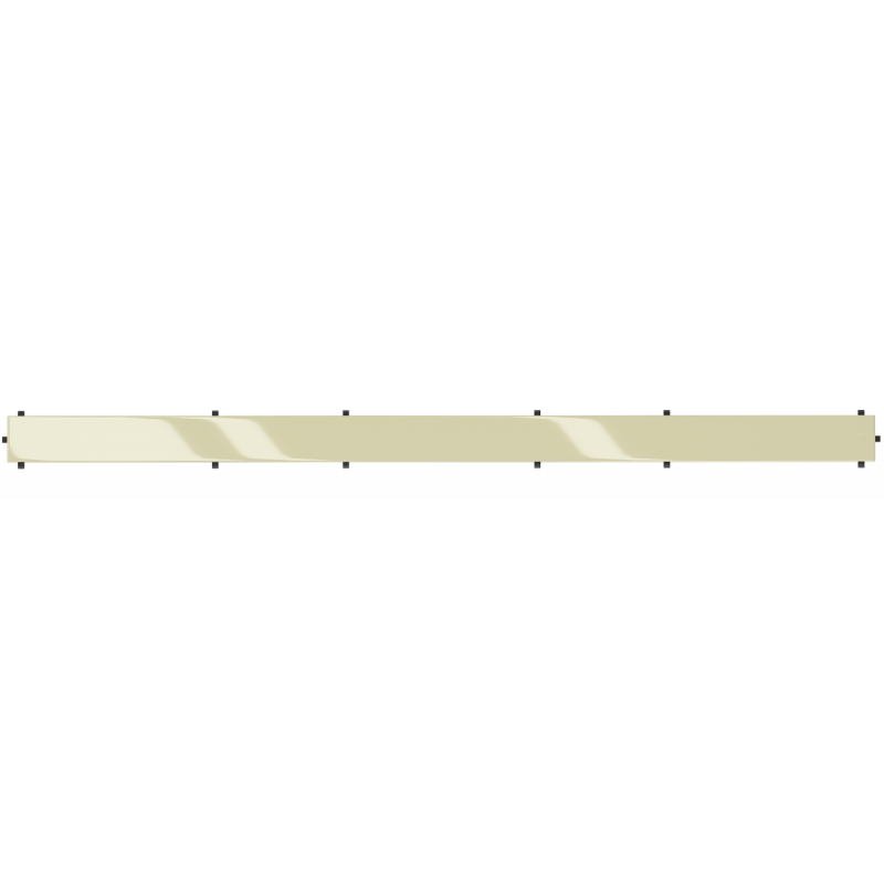 Mexen Flat M13 afdekplaat 2-in-1 voor lijnvormige afvoer 90 cm, goud - 1519090