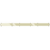 Mexen Flat M13 embellecedor 2 en 1 para desagüe lineal de 90 cm, dorado - 1519090
