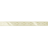 Mexen Flat M01 afdekking voor lijnafvoer 60 cm, goud - 1520060