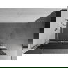 Mexen Kioto+ L Duschwand mit Regalsystem Walk-in 110 x 200 cm, graphit, gebürsteter Nickel - 800-110-123-97-40