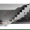 Mexen Kioto+ L Duschwand mit Ablage Walk-in 70 x 200 cm, Graphit, Roségold - 800-070-123-60-40