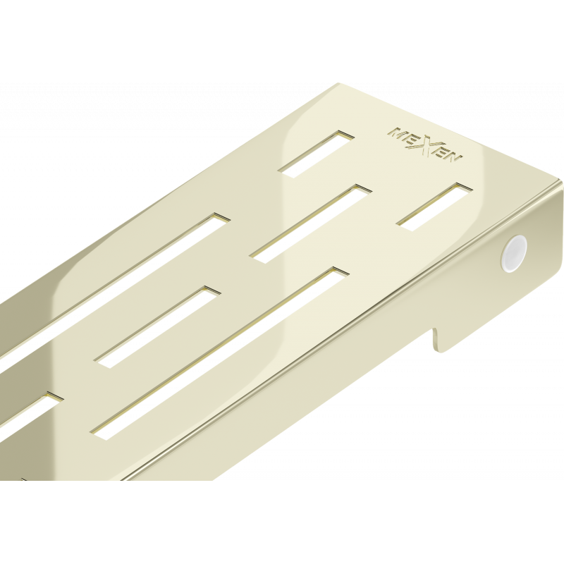 Mexen Flat M01 cubierta para desagüe lineal 100 cm, dorada - 1520100