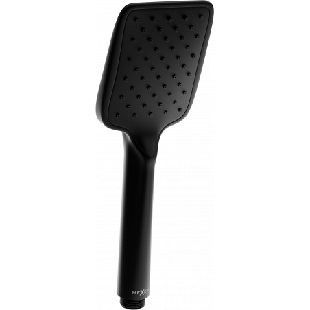 Mexen R-62 douchekop 1-functie, zwart - 79562-70