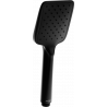 Mexen R-62 1-functie douchekop, zwart - 79562-70