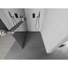 Mexen Kioto+ L dušisein riiuliga Walk-in 100 x 200 cm, peegel, harjatud gun gray - 800-100-123-66-50