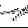 Mexen halve wastafelsifon rond, chroom - 79950-00