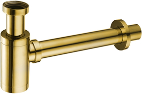 Mexen halve ronde wastafelsifon, goud - 79950-50
