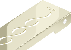 Mexen Flat M18 cache pour drain linéaire 60 cm, or - 1523060
