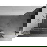 Mexen Kioto+ L Duschwand mit Regal Walk-in 100 x 200 cm, Spiegel, gebürsteter Nickel - 800-100-123-97-50