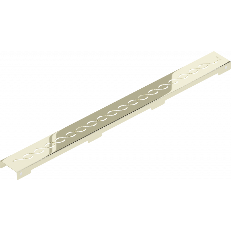 Mexen Flat M18 maskownica do odpływu liniowego 70 cm, złota - 1523070