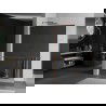 Mexen Kioto+ L paroi de douche avec étagère Walk-in 90 x 200 cm, miroir, or rose - 800-090-123-60-50