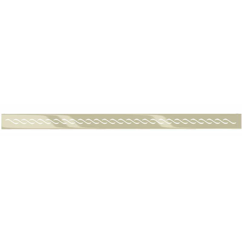 Mexen Flat M18 Abdeckung für Linienentwässerung 80 cm, Gold - 1523080