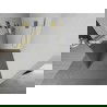 Mexen Kioto+ L Duschwand mit Ablage Walk-in 80 x 200 cm, Spiegel, gold gebürstet - 800-080-123-55-50