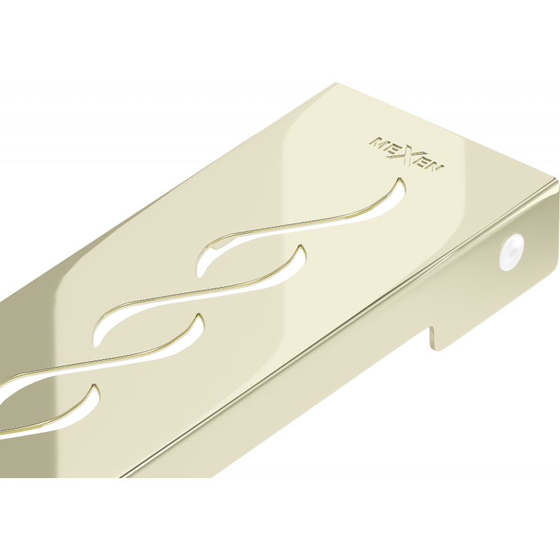 Mexen Flat M18 cache pour siphon de sol linéaire 90 cm, or - 1523090