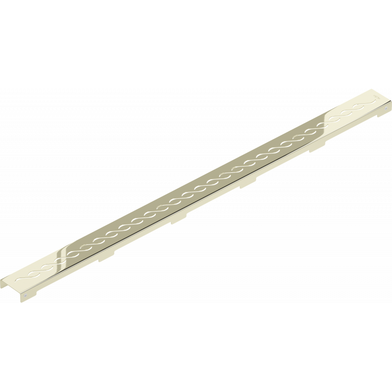 Mexen Flat M18 maskownica do odpływu liniowego 90 cm, złota - 1523090