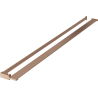 Mexen Wandregal für die Duschwand mit Handtuchhalter, gebürstetes Kupfer - 800-02-65