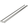 Mexen Regal für Duschwand mit Handtuchhalter, gebürsteter Nickel - 800-02-97