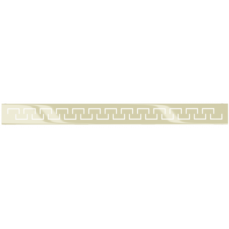 Mexen Flat M15 cubierta para desagüe lineal 50 cm, dorada - 1524050