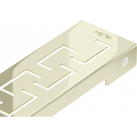 Mexen Flat M15 Ofdeckung fir Linéardrain 50 cm, Gold - 1524050