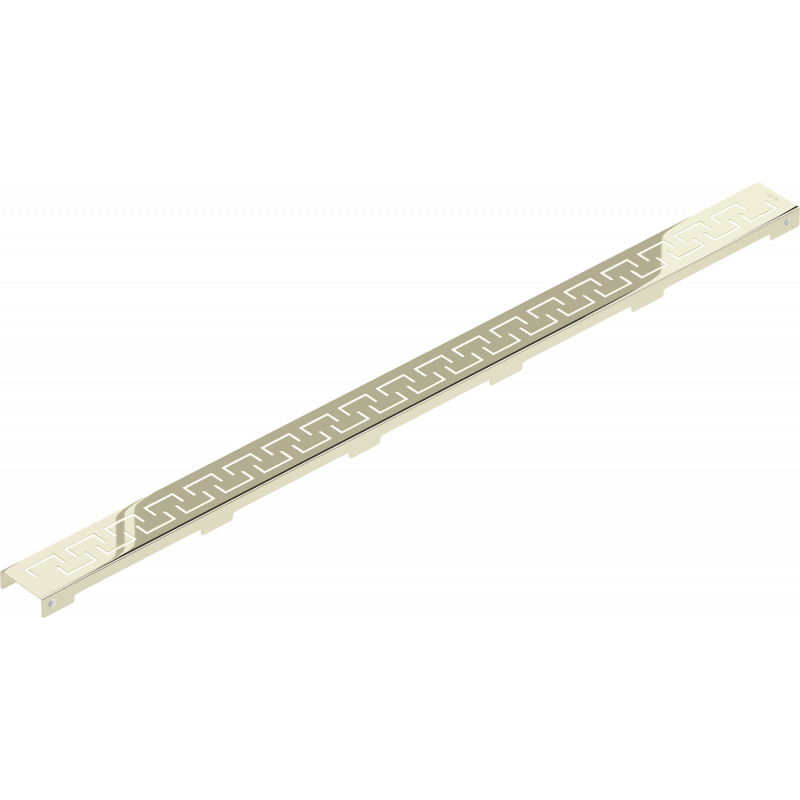 Mexen Flat M15 cache de siphon linéaire 90 cm, or - 1524090