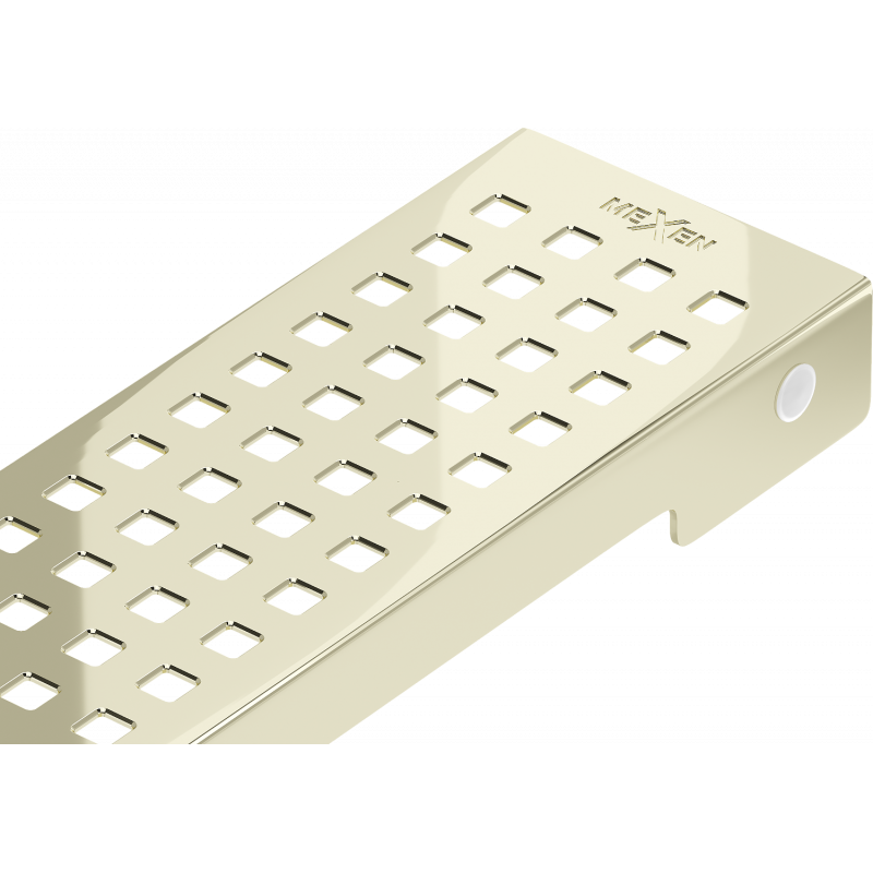 Mexen Flat M08 lineaarisen viemärin peitelista, 70 cm, kulta - 1525070