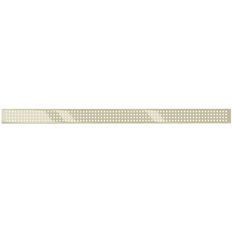 Mexen Flat M08 maskownica do odpływu liniowego 90 cm, złota - 1525090