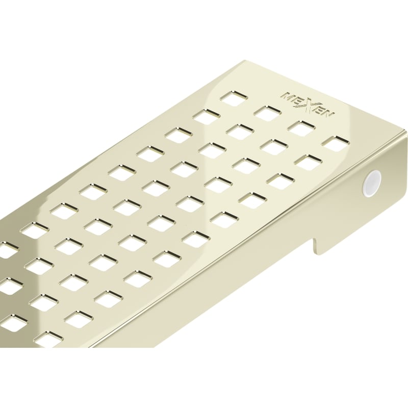 Mexen Flat M08 maskownica do odpływu liniowego 100 cm, złota - 1525100
