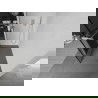 Mexen Kioto+ L Duschwand mit Regal Walk-in 100 x 200 cm, schwarzes Muster, Chrom - 800-100-123-01-78