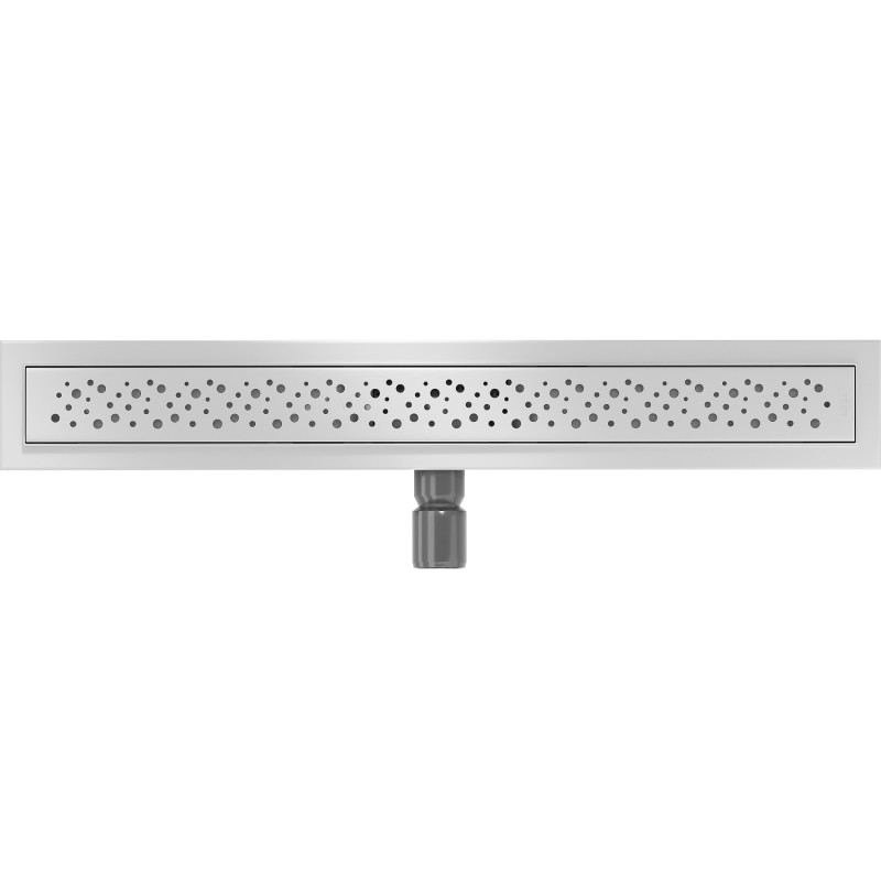 Mexen Flat M12 reoveejope 50 cm, inox - 1021050-15