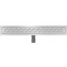 Mexen Flat M12 lineare Duschrinne 60 cm, Inox - 1021060-15