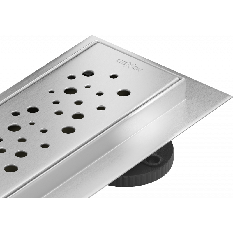 Mexen Flat M12 linjeavlopp 60 cm, inox - 1021060-15