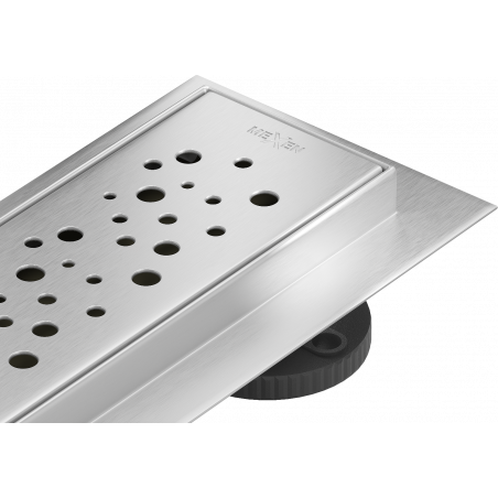 Mexen Flat M12 lineārā noteka 60 cm, inox - 1021060-15