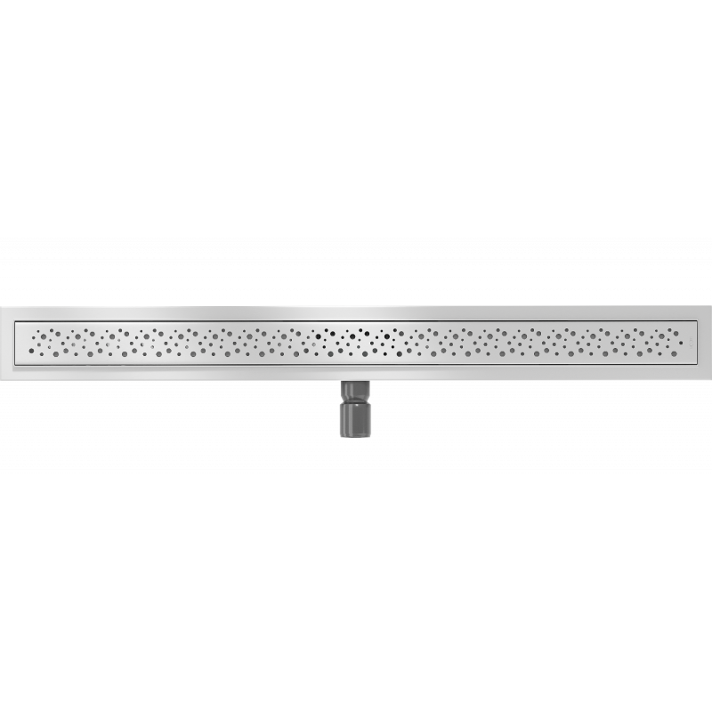 Mexen Flat M12 linjakuivuri 80 cm, inox - 1021080-15