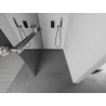 Mexen Kioto+ L zidni tuš s policom Walk-in 100 x 200 cm, ogledalo, pištoljsko metalni - 800-100-123-95-50