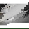 Mexen Kioto+ L Duschwand mit Regal Walk-in 80 x 200 cm, schwarzes Muster, gun metal - 800-080-123-95-78