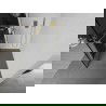Mexen Kioto+ L Duschwand mit Ablage Walk-in 80 x 200 cm, schwarzes Muster, gold - 800-080-123-50-78