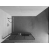 Mexen Kioto+ L dušisein riiuliga Walk-in 100 x 200 cm, must ruudustik, kroom - 800-100-123-01-77