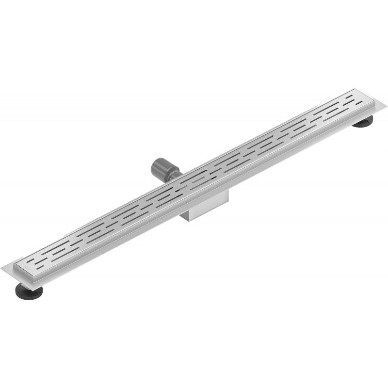 Mexen Flat M01 lineare Ablaufrinne 80 cm, Inox - 1020080-15