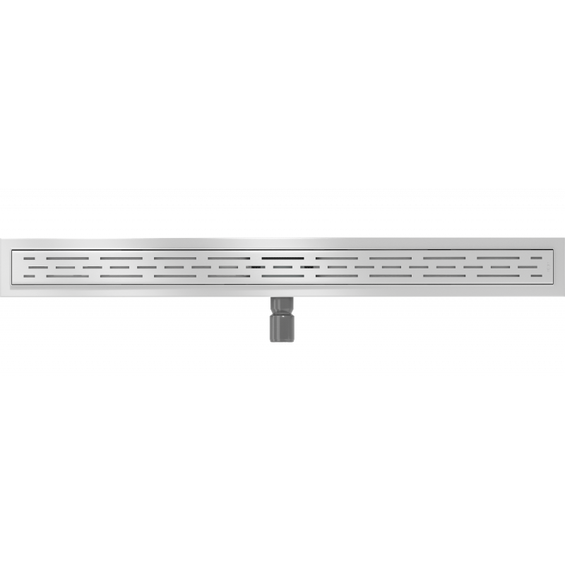 Mexen Flat M01 linjärt avlopp 90 cm, inox - 1020090-15