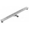 Mexen Flat M01, Duschrinnenabfluss 100 cm, Inox - 1020100-15